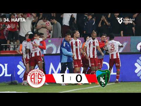  Antalyaspor Kulübü Antalya 1-0 Kocaelispor Kulübü İzmit