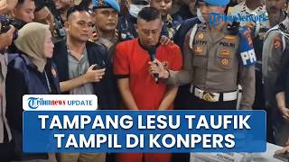 Penampakan Taufik Tertunduk Lesu saat Tampil di Konpers Polda Jabar, Minta Maaf & Ngaku Menyesal