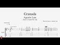 How to Play Granada by Agustín Lara on Guitar - Easy Tabs Tutorial