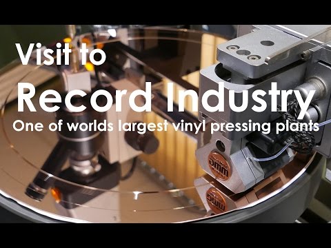 Our visit to Record Industry, one of world's largest vinyl pressing plants !