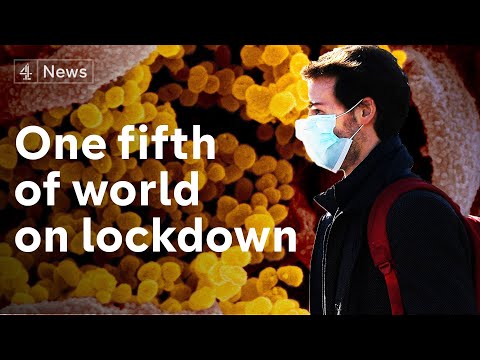 コロナビウス：5億人が家にいるように言われる (Coronavius: Half a billion people told to stay home)