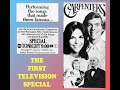 Carpenters First Television Special Audio Only