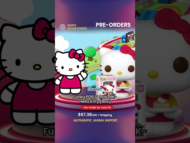 Vídeo relacionado con Funko POP! Vinyl Sanrio: Hello Kitty-HK - (Classic) - (CLSC) Collectible Figure - Figuras Miniaturas Coleccionables Para Exhibición - Idea De Regalo - Mercancía Oficial - Juguetes Para Niños Y Adultos