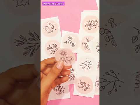 I got the some stickers printed #shorts #satisfying #diy #youtubeshorts