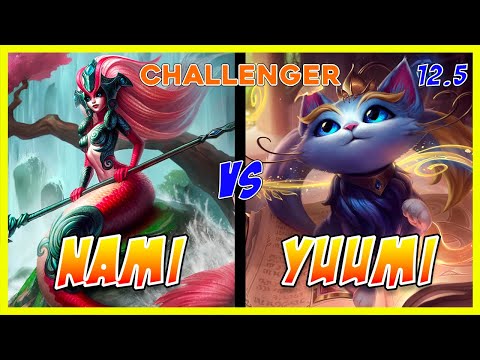 Nami SUPPORT vs Yuumi | Challenger | Patch 12.5 | League of Legends Pro Player Gameplay