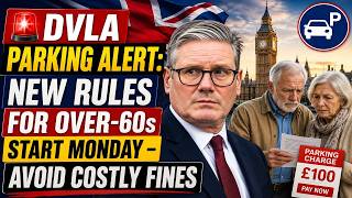 🚨 DVLA Parking Alert New Rules for Over 60s Start Monday – Avoid Costly Fines