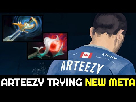 ARTEEZY trying Anti Mage New Meta with Echo Sabre & Orchid