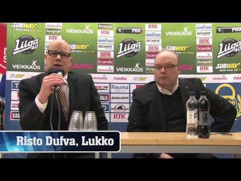 07.03.2015 Lukko-HPK: Pressitilaisuus