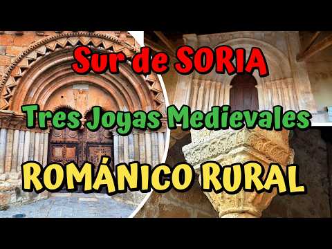 Ruta por el Románico Medieval Soriano🦁 3 Iglesias Escondidas que Debes Conocer🛡️ Sur de Soria