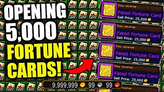 MASSIVE Fated Fortune Cards OPENING! Will I Get Rich?! WoW Dragonflight Goldfarming | Fortune Cookie