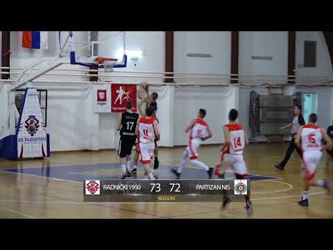 TriglavKLS- 10.kolo (Radnicki -Partizan)