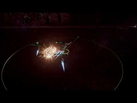 BattleFleet Gothc Armada - Space Marines VS Imperial Navy Elite game | No commentary