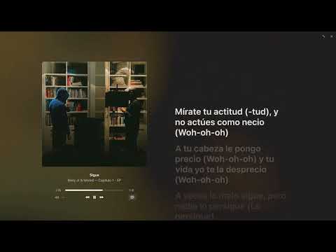 Sigue (slowed & lyrics) - Beny jr, Morad