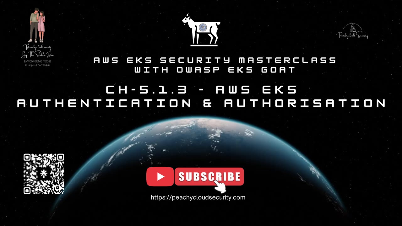 CH-5.1.3 – AWS EKS Authentication & Authorisation | AWS EKS Security Masterclass with OWASP EKS Goat