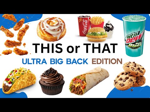 THIS or THAT *big back edition 😋✨