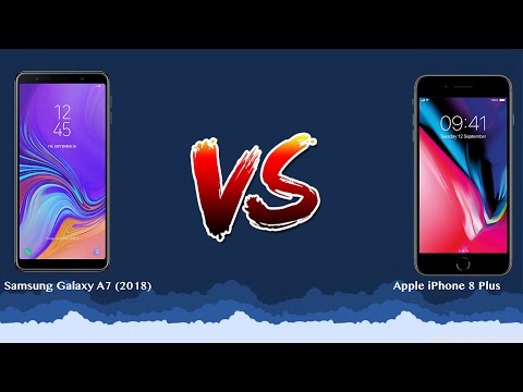 Samsung Galaxy A7 (2018) vs Apple iPhone 8 Plus   - Phone battle!