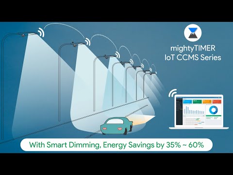IoT Streetlight CCMS Solution - Smart Motion Dimming. Upto 45% Energy Savings!