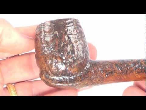 Charatan Freehand Relief Lane Era Billiard Style Smoking Pipe From PIPELIST.COM