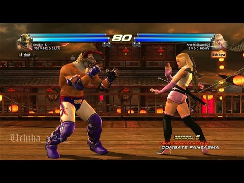 26 Julia ( Jaycee) y Lili Rochefort VS King y Jaycee - Tekken Tag 2 ( Uchiha x24 ) Gameplay PS3
