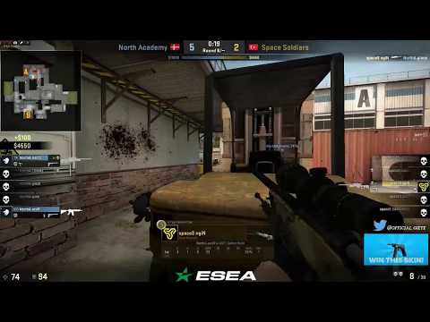ngiN vs North Academy [ 4K + CLUTCH in CACHE]