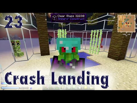 Crash Landing | 23 - Tesseraction Packed | Modded Minecraft Let's Play