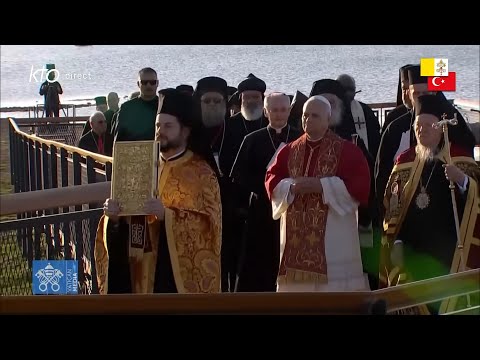 Rencontre oecuménique de prière en présence du pape Léon XIV à Iznik (Turquie) #Nicée