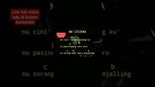 Download lagu chord gitar na'jisikka || full video di kolom komentar mp3