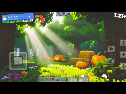 Part 2 l Realistic Shaders for Minecraft PE 1.21+ | No Lag + Render Dragon l 