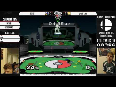 Smash @ TTH - Jello (Falco) Vs. Spiritgun (Zelda) - Melee (Losers R3)