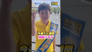 【国民民主党 野村美穂】6/22の朝活は大垣駅北口にて！トラブルもありましたが今週も皆さまにご挨拶をさせていただくことができました✨#国民民主党 #野村美穂 #岐阜県
