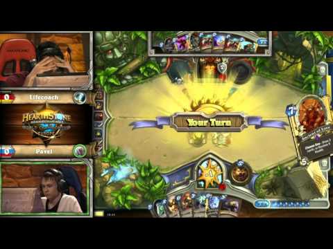 RU Hearthstone European Championship 2015 Lifecoach vs Pavel