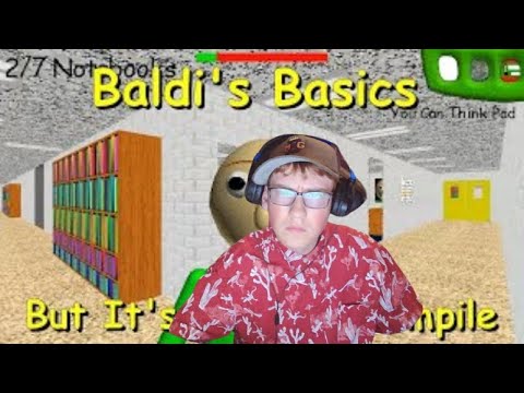 Baldi basics but it is not a Decompile edition, baldi basics mod