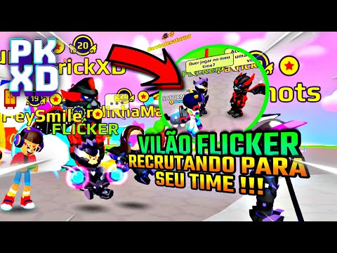 👾FLICKER: Atrás de JOGADORES para seu TEAM!!! 😱