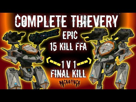 Ao Jun Avengers Shredding and Stealing Champ League FFA | War Robots Gameplay