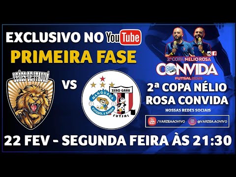 Leões de Itaquá x Manguaça FS/Zero Grau FS - 2ª Copa Nélio Rosa Convida