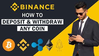 Binance Deposit and Withdrawal in Hindi | Bitcoin, Ethereum, XRP, BNB, EOS or any coin