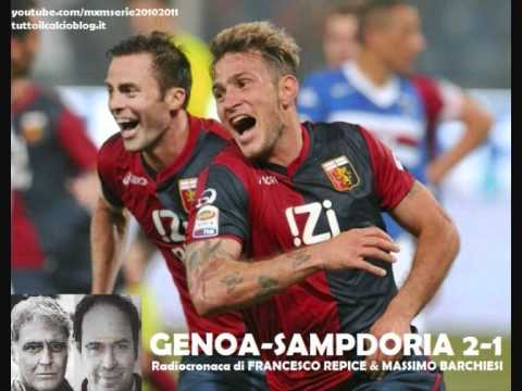 GENOA-SAMPDORIA 2-1 - Radiocronaca di Francesco Repice & Massimo Barchiesi (8/5/2011) Radiouno RAI