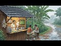 1990s Tamil Nadu Monsoon Life Ghibli Style ASMR Village Story ️ Rainy Village Tales