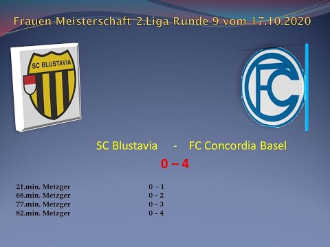 Frauen Meisterschaft 2.Liga  SC Blustavia - FC Concordia Basel