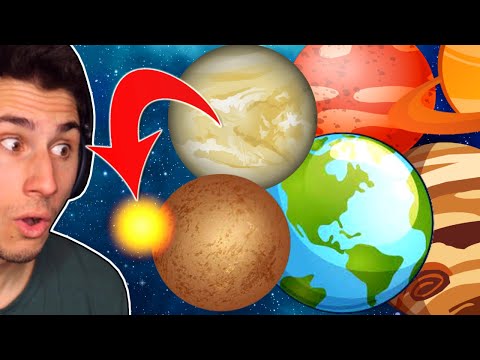 I Made Every Planet BIGGER THAN THE SUN!
