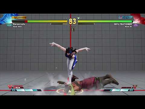 SFV: ARCADE EDITION – Infiltration (Juri) vs. Karenryofu (Zeku) HYPE!