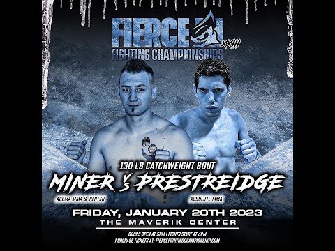 Thomas Prestriedge vs Robby Miner - Fierce Fighting Championship 23