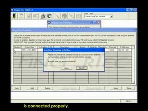 TCMS V2.1_02-Setup of TCMS Connections to Reader