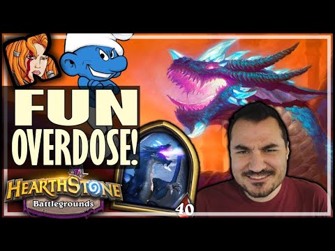 SMURF DRAGONS = FUN OVERDOSE! - Hearthstone Battlegrounds