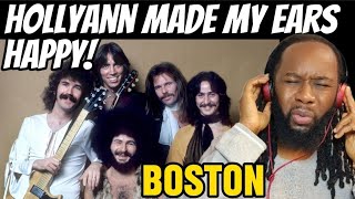 BOSTON Hollyann REACTION - The voice,the guitars,the keyboards all made this a monster song!