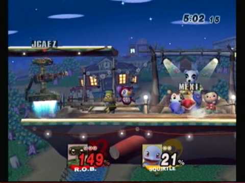 Brawl+ JCaesar (ROB) vs Mexi (Squirtle) 2