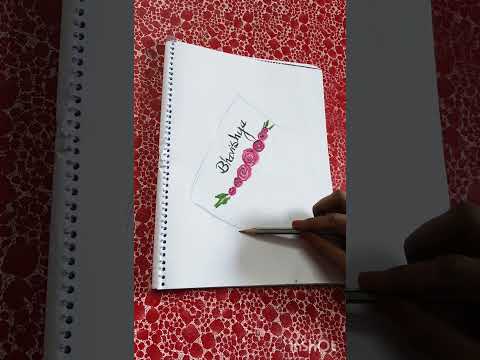 How to draw | Bhavishya |Chocolate #easily with the pastel colours #shorts