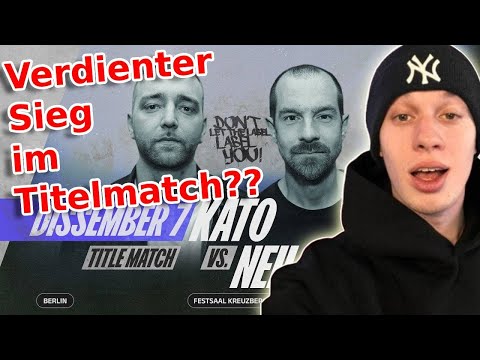 DLTLLY Titelmatch - Kato vs. Neilz // REACTION