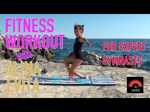 Russian Rhythmic Gymnastics Tutorial with Alina Evita - Expert Exercises (Part 3)