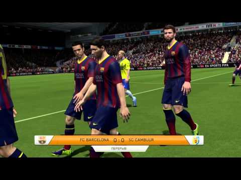 FIFA 14 l Gameplay #63 l Barcelona FC vs  SC Cambuur